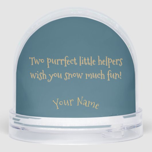 Charming Smiling Winter Kittens Magic (裏面)