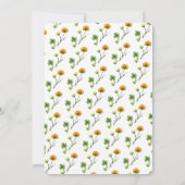 Charming Spring Clover & Gnome Invitation  招待状 (裏面)