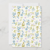 Charming Spring Floral Mother’s Day Brunch 招待状 (裏面)