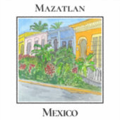 Charming Streets of Old Town Mazatlan シール (正面)