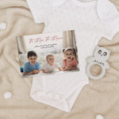 Charming The More The Merrier Baby Announcement 案内状