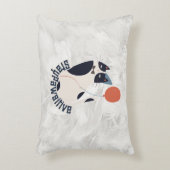 Charming Tuxedo Cat Stay Pawsitive Lumbar Accent P アクセントクッション (正面(垂直))