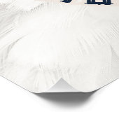 Charming Tuxedo Cat Stay Pawsitive Whimsical Gloss ポスター (コーナー)