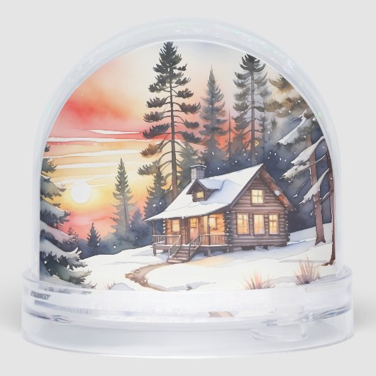 Charming Winter Cabin  (裏面)