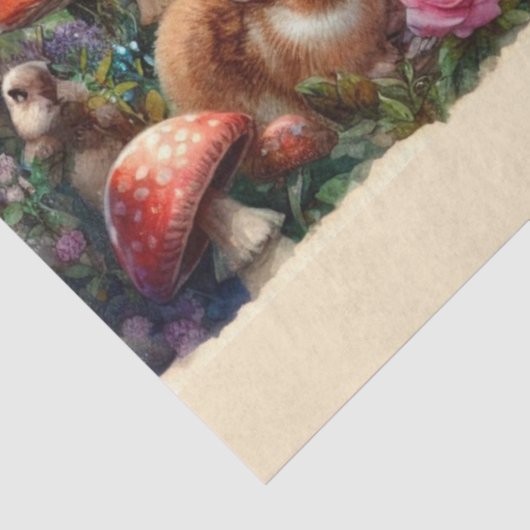 Charming Wonderland Tea Scene Crafting Decoupage 薄葉紙 (詳細)