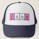 Charo周期表名hat キャップ (正面)