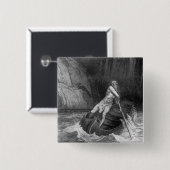 Charon、地獄のFerryman 缶バッジ (正面&裏面)