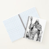 Charon Ferryman Marble Statue Gothic Ink Art Noteb ノートブック (内部)