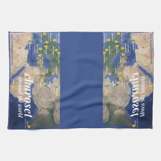 Charoset Around the World キッチンタオル (横)