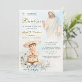 Charro Bautizo Y Primer Añito Niño 招待状 (スタンド正面)