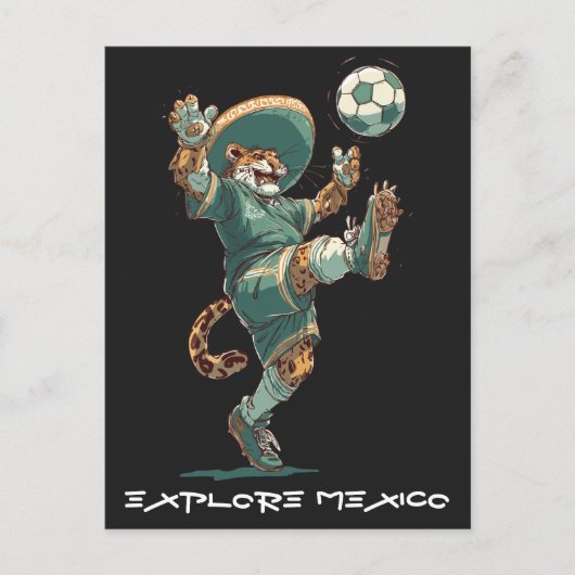 Charro Jaguar Striker ポストカード (正面)