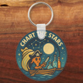 Chart The Stars Pirate Octopus キーホルダー (裏面)