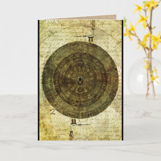 Charting the Stars Greeting Card カード (黄色い花)