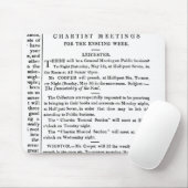 Chartistの会合のための通知 マウスパッド (マウス)