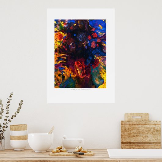 CHARTRES - THE BLACK TAMMANY by S.Tammany ポスター (キッチン)