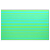 ChartreuseおよびCyan Lines Pattern ファブリック (ファットクウォーター)