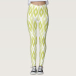 ChartreuseとWhite グランジ Harlequin Pattern レギンス<br><div class="desc">チャートレスタイリッシューズと白いハユニークレクインの模様を特徴とするラスティックとレググランジング。他の色が利用可能である。</div>