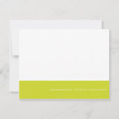 Chartreuseバナー：:サンキューカード サンキューカード (裏面)