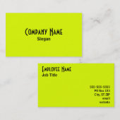 Chartreuse名刺 名刺 (正面/裏面)