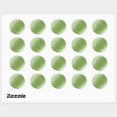 Chartreuse 2文字モノグラムワックスシール ラウンドシール (シート)