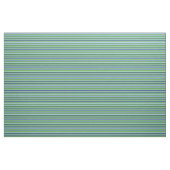 Chartreuse、Blue、およびLight Blueパターン ファブリック (ヤード)