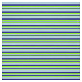 Chartreuse、Blue、およびLight Blueパターン ファブリック (見本)