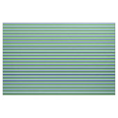 Chartreuse、Blue、およびLight Blueパターン ファブリック (ファットクウォーター)
