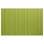 Chartreuse & Brown Colored裏打ち/パターストライプのン ファブリック (ヤード)