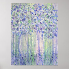 Chartreuse Figs水彩 ポスター