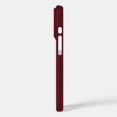 Chartreuse Green and Burgundy Stripes Pattern  Case-Mate iPhoneケース (裏面 / 左)