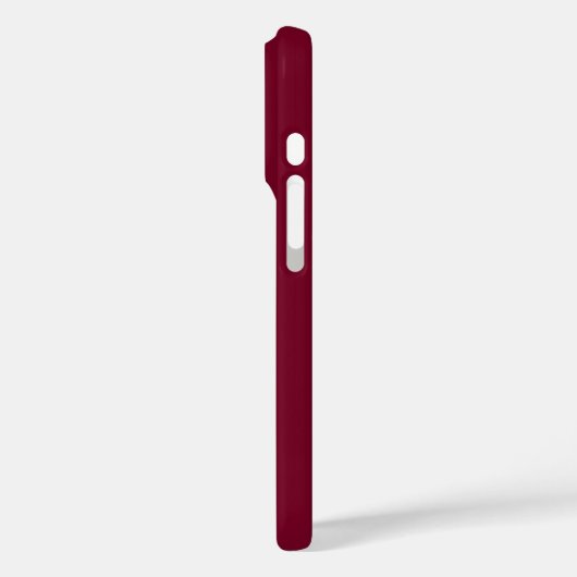 Chartreuse Green and Burgundy Stripes Pattern  Case-Mate iPhoneケース (裏面 / 左)