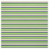 Chartreuse、Midnight Blue、およびTan Pattern ファブリック (見本)