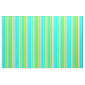 Chartreuse、Tan、およびCyan Lined/ストライプのPattern ファブリック (ファットクウォーター)