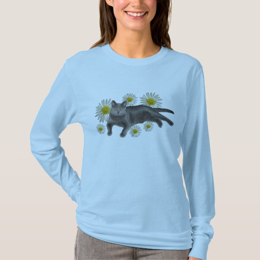 Chartreuxのワイシャツの女性 Tシャツ (正面)