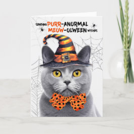 ChartreuxハロウィーンキャットパーノーマルMEOWolween シーズンカード