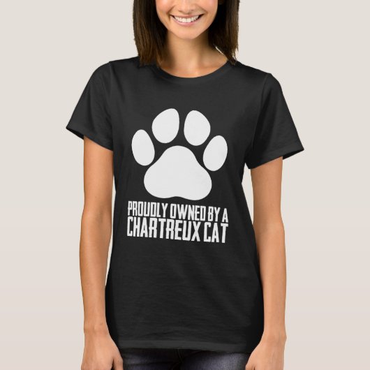 Chartreux mom  Chartreux kitten  Chartreuxs Tシャツ (正面)