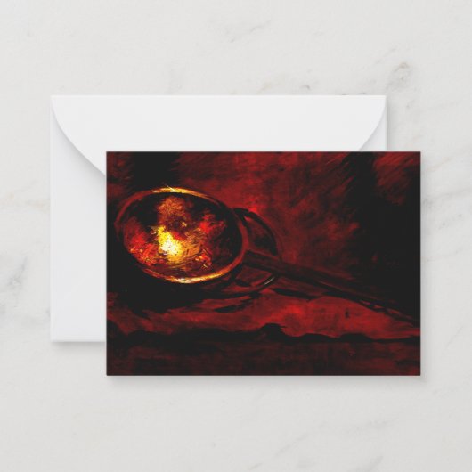 Chase – アートのラドルで素晴らしのStill Life絵画 ノートカード (正面)