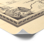 Chase 1935によるイタリアの絵図 ポスター (角)