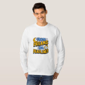 Chase Dreams Not 感動的 Dead期限Tシャツ Tシャツ (正面フル)