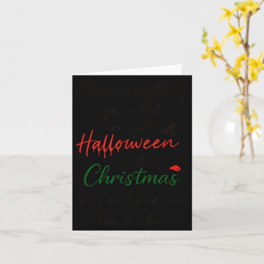 Chase Everything You Want Except Halloween And Chr カード (黄色い花)