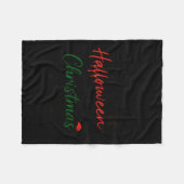 Chase Everything You Want Except Halloween And Chr フリースブランケット (正面(横))