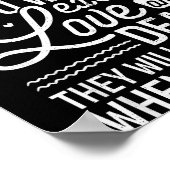 Chase Everything You Want Except Love And Death En ポスター (角)