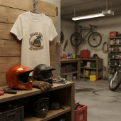 Chase The Adventure | Retro Dual-Sport Motorcycle Tシャツ