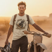 Chase The Adventure | Retro Dual-Sport Motorcycle Tシャツ