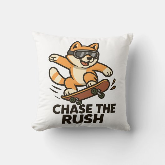 Chase The Rush クッション (正面)