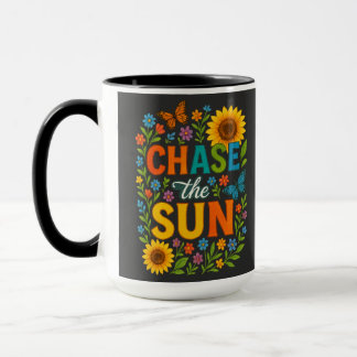 Chase the sun  マグカップ