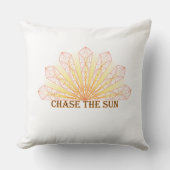 Chase The Sun Mandala Rays Art クッション (正面)