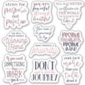 Chase These Dreams 10pc防水ステッカーセット シール (正面)