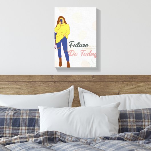 chase ur goal wall art キャンバスプリント (インサイチュ (寝室))