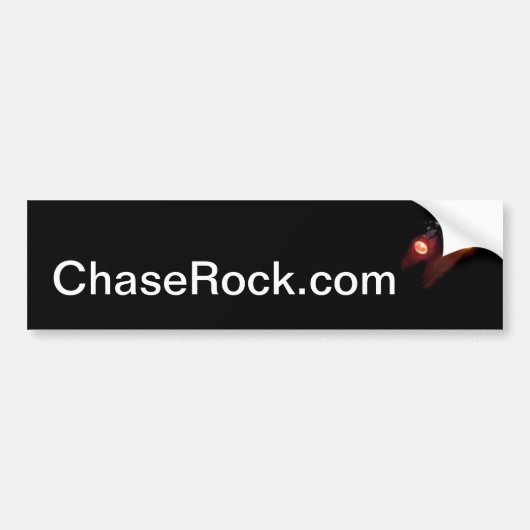 ChaseRockのバンパーステッカー バンパーステッカー (正面)